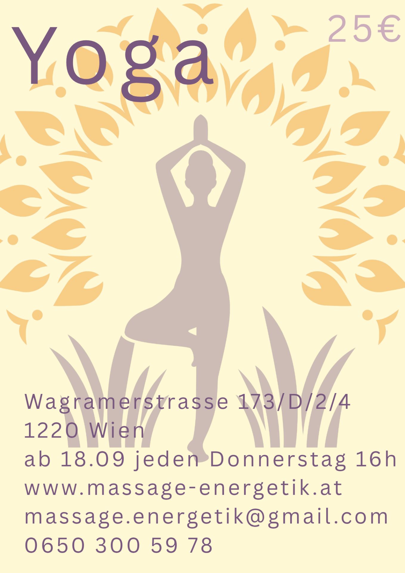 Yoga Plakat