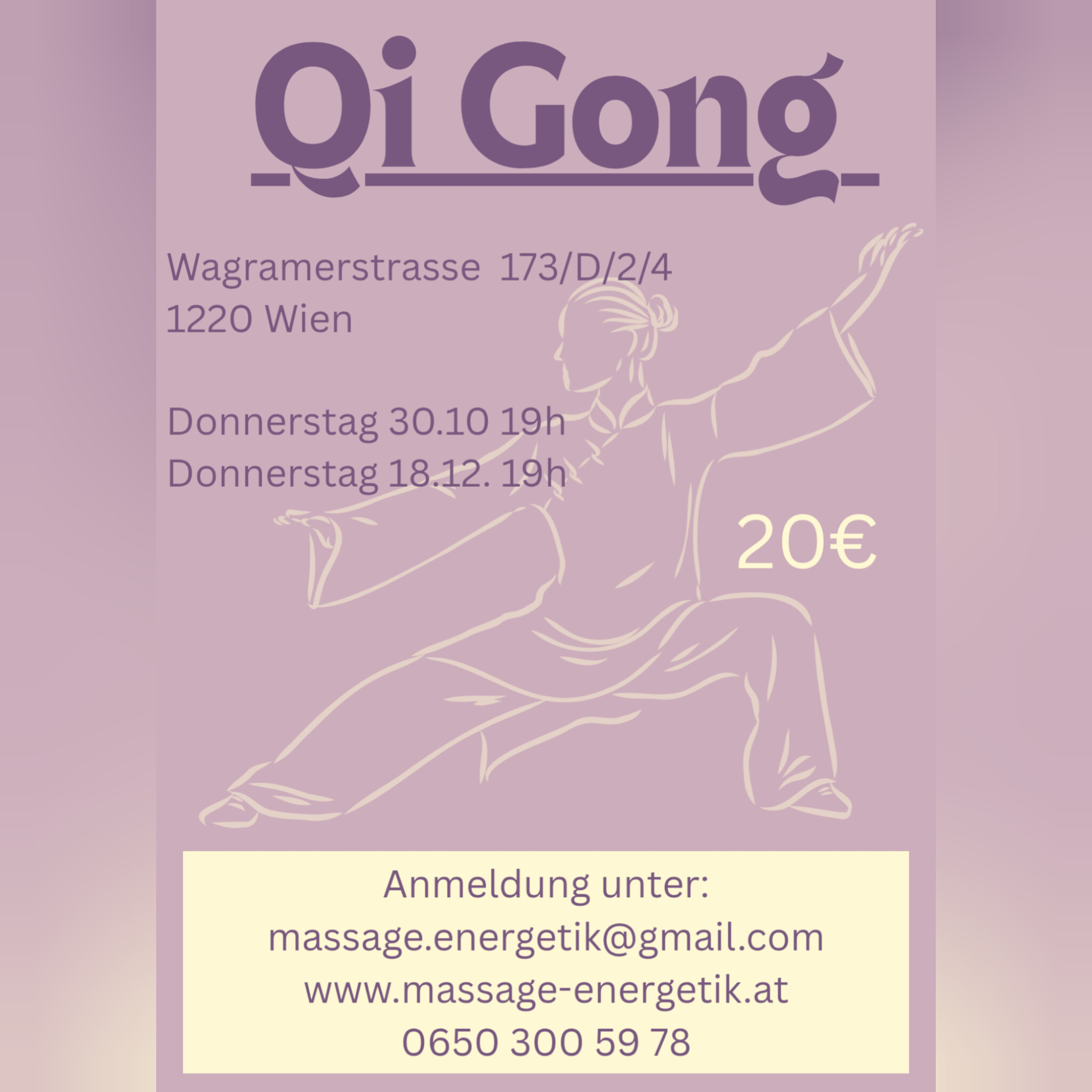 Qi Gong Plakat